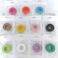 Bande adhésive colorée en gel de silicone pour extensions de cils, respirante, pour peaux sensibles, coussinet sous les yeux en micro-mousse, bande pour cils
