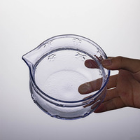 Bol à thé en verre pour matcha de style japonais minimaliste, texture martelée, écologique, qualité alimentaire, résistant à la chaleur, ensemble de thé