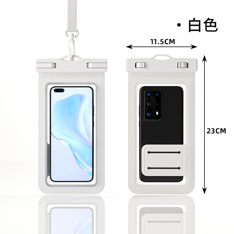 White (Selfie Style) [IPX8 Waterproof | 360° HD Photography]