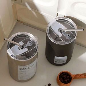 Custom Insulated Iced Americano Tumbler - Stainless Steel with Lid & Straw, Travel <b>Coffee</b> Mug for Men & Women - Product Image 4