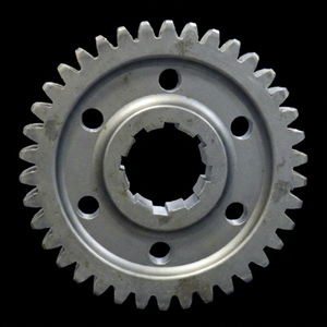 Engrenage droit externe usiné CNC en acier à faible teneur en carbone de haute qualité pour machines industrielles, fabricant d'engrenages de précision OEM en Inde - Product Image 1
