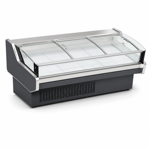 Vitrine réfrigérée pour charcuterie, réfrigérateur commercial pour aliments cuisinés avec porte en verre trempé - Product Image 5