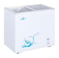 Freezer pintu kaca polos SD/C-108 baru