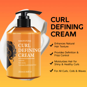 <span class=keywords><strong>Crème</strong></span> Coiffante Transfrontalière Cruling Curling à Fixation Forte, Hydratante, Volumisante et Élastique <span class=keywords><strong>pour</strong></span> Cheveux Bouclés, Délicate et Douce - Product Image 4