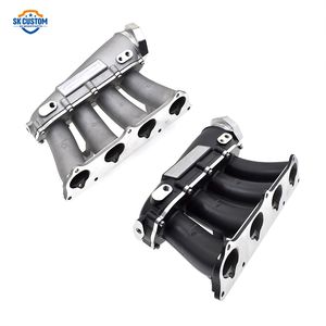 ホンダKシリーズK20a K20a2 K20a3 K24a1 K24a4エンジン用溶接アルミニウム超ストリートインテイクマニホールド - Product Image 2