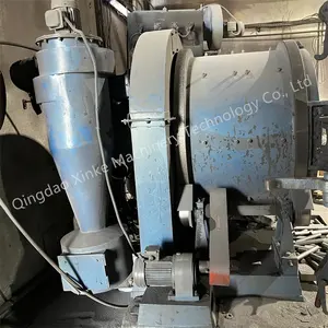 Qingdao Xinke Small Portable Tumble Shot Blasting Machine For Spring And Bolts Parts Roller Conveyor Shot Blasting Machine