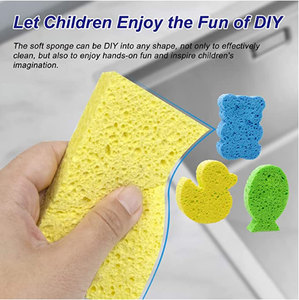 Newway Heavy Duty bán buôn đa năng nén cellulose miếng bọt biển để làm sạch - Product Image 6