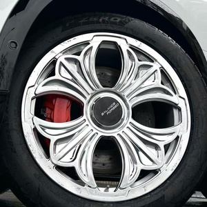 Jantes en alliage chromées en forme de cœur personnalisées de 17, 18, 19, <span class=keywords><strong>20</strong></span>, 21, 22 pouces 5x114.3 5x112 pour Tesla, Bentley, <span class=keywords><strong>Porsche</strong></span>, Mercedes - Product Image 6