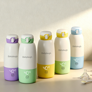 Calentador de leche portátil USB con control de temperatura preciso, producto para bebés, para uso en interiores y exteriores, suministro de fábrica. - Product Image 1