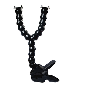 ปรับยืดหยุ่นผู้ถือ CLAMP ขาตั้งกล้องคู่คอสำหรับ <span class=keywords><strong>GoPro</strong></span> <span class=keywords><strong>Hero6</strong></span>/ 5/4/3/2 SJCAM Sport Action กล้องอุปกรณ์เสริม - Product Image 3