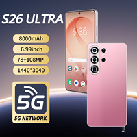 Nouveau Smartphone Haut de Gamme S26 Ultra 5G 2026 – Écran HD Large de 6,99 pouces, 22 Go + 2 To, Appareil Photo 108 MP, Idéal pour le Vlogging, Téléphone Android Débloqué