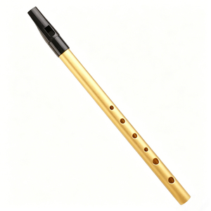 Flûte irlandaise en laiton à 6 trous, type D, pour performance professionnelle adulte (flûte droite) - Product Image 5