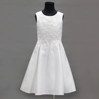 Robe de princesse pour fille D30400AW, robe de fête pour fille, robe d'anniversaire pour enfants, robe sans manches