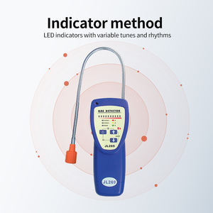 JL269 Offre Spéciale détecteur de fuite portable de gaz méthane CH4 certifié CE détecteur de gaz inflammable portable à col de cygne en matériau ABS - Product Image 3