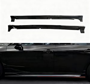 Kit carrosserie TRDd pour jupes latérales, avec procédé de peinture au four anti-collision pour la partie inférieure des jupes latérales, position arrière - Product Image 1