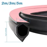 Joint d'étanchéité en caoutchouc EPDM pour bas de porte de garage à enroulement, marque DACHENG, taille personnalisable pour seuil résistant aux intempéries