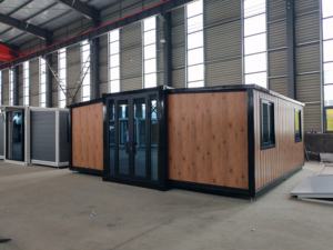 Maison conteneur préfabriquée extensible standard AU, en promotion, 1, 2 ou 3 chambres, maison modulaire préfabriquée, unité d'habitation complémentaire - Product Image 1