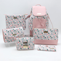 Sac de Maquillage Multifonctionnel en PU Imperméable avec Fermeture à Boutons, Personnalisable, pour Vente en Gros, Mini Trousse de Rangement Cosmétique Tendance