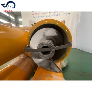 Factory Price Carbon Steel Tubular Screw <strong>Conveyor</strong> for Silo Discharge and Continuous Powder Feeding Work - Product Image 3