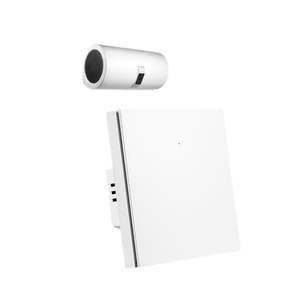 Interruptor de pared táctil inteligente de 1 canal para UE/Reino Unido con control por voz, línea neutra, material ABS, IP27, 220V/110V, puertos USB A/C - Product Image 3