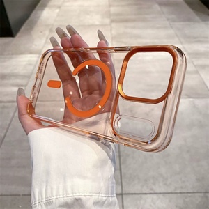 Funda Magnética Transparente de TPU y Acrílico para iPhone 17 Pro Max 17 - Product Image 5