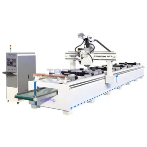 Máquina roteadora cnc ptp, roteador cnc de 5 eixos, máquina industrial de 3 eixos para fresagem 3d