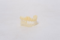 Résine dentaire ESUN TC100 pour imprimante 3D, 405 nm, 1 kg, pour couronnes et bridges temporaires, couleur naturelle des dents, matières premières plastiques, haute résistance à l'usure