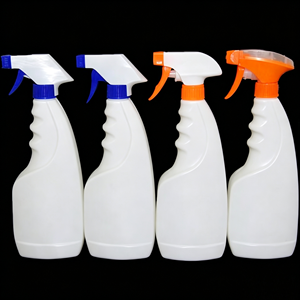 Frasco Pulverizador de Plástico HDPE Branco Vazio Recarregável de 500ml, 1L e 1000ml com Gatilho Pulverizador para Sanitizante - Embalagem/Frascos Plásticos - Product Image 6