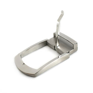 <span class=keywords><strong>Boucle</strong></span> <span class=keywords><strong>de</strong></span> <span class=keywords><strong>ceinture</strong></span> détachable Meetee YK763 40 mm en acier inoxydable, accessoires vestimentaires <span class=keywords><strong>de</strong></span> haute qualité pour hommes - Product Image 2