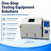 Chambre d'essai au brouillard salin HK-120 CASS NSS, testeur de résistance à la corrosion pour le traitement des surfaces métalliques, contrôle qualité en usine pour laboratoire de R&D