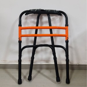 Andador de Cuatro Patas Reforzado Leap Walker Naranja para Apoyo a Personas Mayores con Discapacidad - Product Image 3
