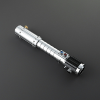 Sabres laser Nexus Mara Jade Skywalker Xeno3 Pixel RGB Baselit avec mouvement fluide sensible et noyau Pogo amovible pour le cosplay