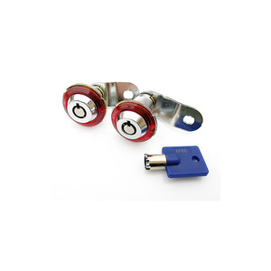 Door Lock 6086 Red Keyed For Arcade Basketball Shooting <b>Machine</b> <b>Claw</b> <b>Game</b> Accessory - Product Image 1