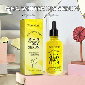 Suero Corporal Antiarrugas West&Month 50ml, Hidratante y Blanqueador, Líquido con AHA y Glicerina como Ingrediente Principal, Cuidado de la Piel - Product Image 3