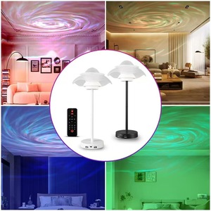 Lampada da Tavolo Creativa 2026 con Proiezione di Onde Oceaniche e Cielo Stellato, Luce Notturna Romantica, Proiettore LED Dinamico con Effetto Acqua Ondulante - Product Image 5