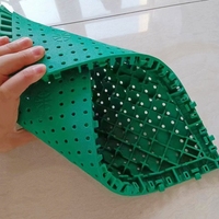Basketball-Muster TPE Ineinandergreifende Bodenplatten 30,48cm, Geeignet für Kindergärten und Basketballplätze