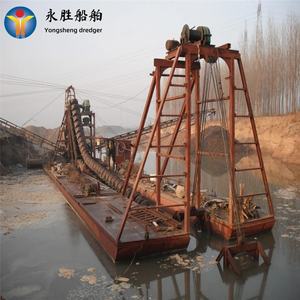 완전 자동 체인 버킷 금 다이아몬드 채굴 준설선 판매 - Product Image 3