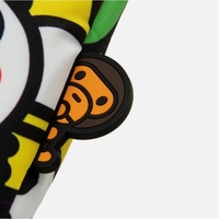 Modische Moderne Einfache Leichte Kinder-Cartoon-Kunst Bedruckte Polyester Zweiwege-Gummi-Reißverschluss Wasserdichte Outdoor-Jacke