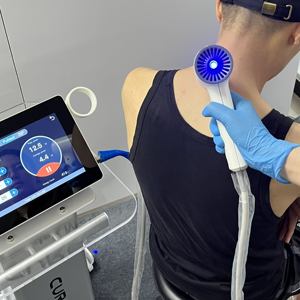 Mesin Laser terapi hewan peliharaan manusia 60W, peralatan fisioterapi 810nm 980nm untuk menghilangkan rasa sakit - Product Image 2