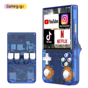 เครื่องเล่นเกมพกพา X R36 Ultra Handheld YT หน้าจอ HD 4 นิ้ว ชิป RK3326 รองรับ WiFi เครื่องเล่นเกมเรโทรแบบพกพา จอยสติ๊กคู่ RGB แบตเตอรี่ 3000mAh - Product Image 4