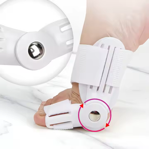 Orthèse en gel et silicone pour gros pieds à l'intérieur du pouce Séparateur d'orteils chevauchants pour hommes femmes Orthèse Valgus <span class=keywords><strong>de</strong></span> jour et <span class=keywords><strong>de</strong></span> nuit - Product Image 6