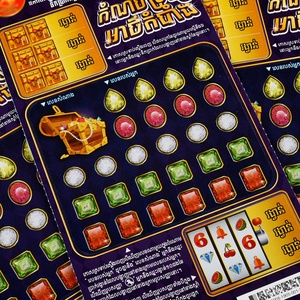 Custom <b>Paper</b> Digital Printing OEM Matte Lamination Professional Lottery Card Tickets for Retail Promotions and Events - Product Image 5