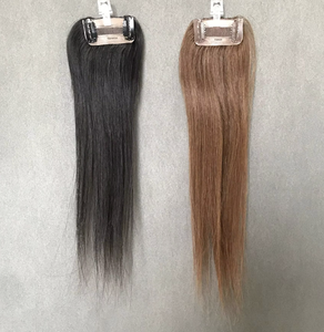 Extensions à clipser 100% <span class=keywords><strong>Cheveux</strong></span> Humains Vierges Remy, Trame PU Invisible, Base en Soie, Volumisant Invisible pour Épaississement des <span class=keywords><strong>Cheveux</strong></span> Féminins - Product Image 1