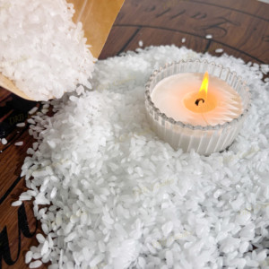 Bougie en cire de soja parfumée artisanale écologique - Parfum personnalisé Non toxique Aromathérapie pour Noël Fête des pères Décoration - Product Image 5