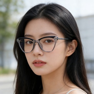 81377 Nouvelles Lunettes Photochromiques Anti-Lumière Bleue pour Hommes, Monture Carrée Tendance, Branches Effet <span class=keywords><strong>Bois</strong></span> Personnalisées - Product Image 1