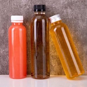 Vente en gros de bouteilles en plastique PET carrées pour boissons, de qualité alimentaire, de 8 oz, 12 oz et 16 oz, avec bouchon noir - Product Image 6