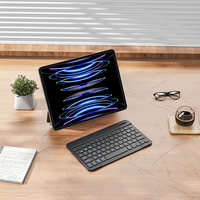 COUSO sıcak satış Mini Bluetooth klavye ve fare Combo Ultra ince bilgisayar makas Teclado PC dizüstü kablosuz klavye ve fare