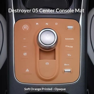 Pour BYD Destroyer 05 : Tapis de protection en silicone pour console centrale, accessoires de tableau de bord, fournitures intérieures, pièces automobiles - Product Image 4