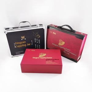 Dingyao ถ้วยนวดบำบัดทา<span class=keywords><strong>ง</strong></span>การแพทย์ฝั<span class=keywords><strong>ง</strong></span>เข็มพลาสติกสูญญากาศสูญญากาศพร้อมปั๊ม19ชิ้น - Product Image 4