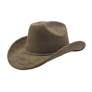 Sombrero <span class=keywords><strong>de</strong></span> <span class=keywords><strong>Vaquero</strong></span> Vintage <span class=keywords><strong>de</strong></span> Ala Ancha al por Mayor, Protección Solar Unisex para Pesca al Aire Libre, Equitación, Fiestas y Uso Casual - Product Image 6